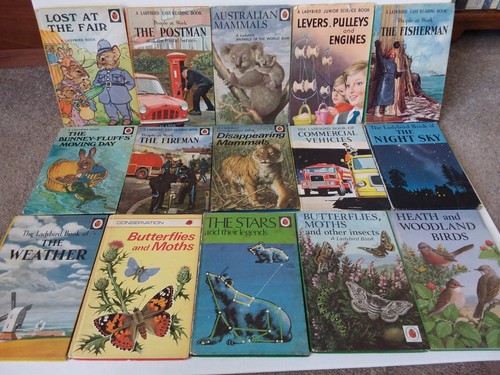 Vintage job lot ladybird - job, books