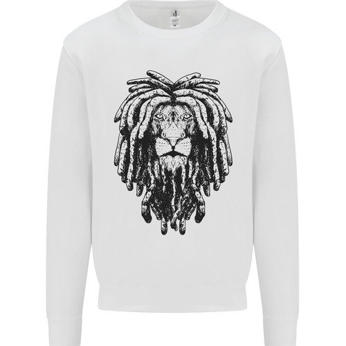 Rasta lion with dreadlocks - lion,