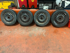 VAUXHALL CORSA C 2005 15 INCH SET 4 WHEELS & TYRES 185/55R15 UNIROYAL RAINSPORT