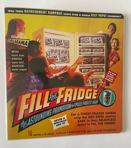 Vintage 1994 pepsi fill - pepsi, the