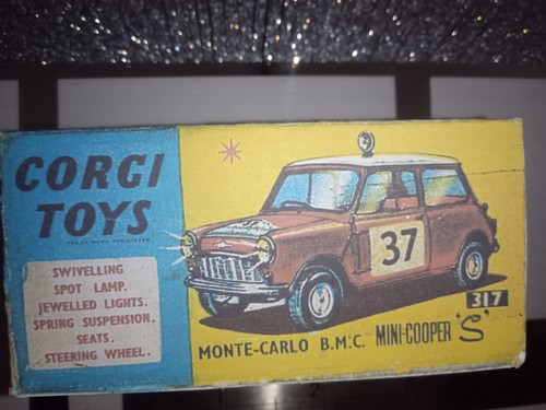 Corgi 317 mini cooper monte - mini-,