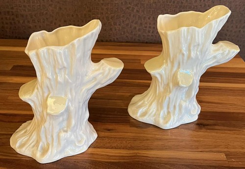 Vintage belleek vases - 2,