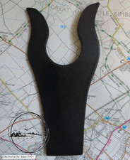 Solid English Yew Lyre-Shaped