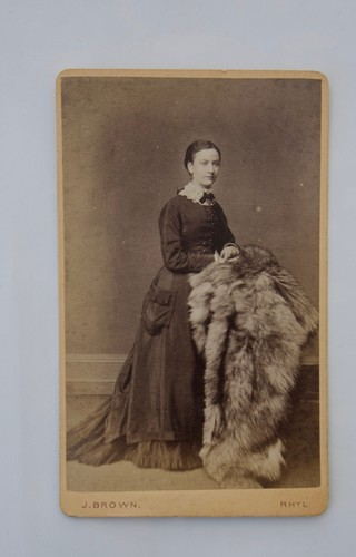 Cdv pretty victorian lady - cdv, of