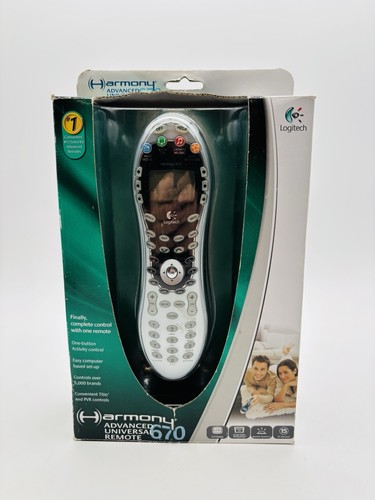 Logitech harmony 670 - 670, advanced