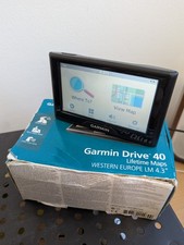 Garmin Drive 40 Western Europe Lifetime Maps LM 4.3 Sat Nav