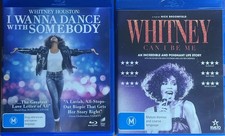 I Wanna Dance with Somebody Blu-ray 2022 & Whitney Can I Be Me Blu Ray 2017