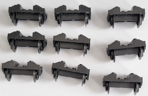 Lego train wheel holder - holder, ×9