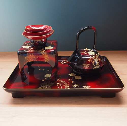 Traditional japanese otoso set - traditional,