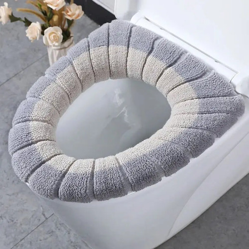 Soft stretchable toilet seat - stretchable,