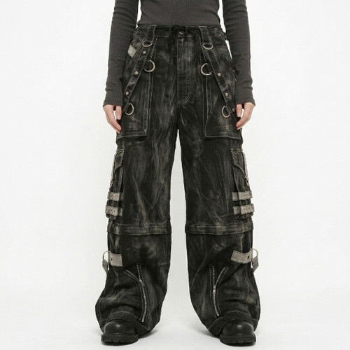 Overdyed gothic punk cargo - gothic,