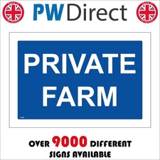 SIGN Private Farm Cattle