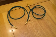 The Chord company Cobra 2 .  1m Phono RCA Cable Pair - USED