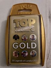 Top Trumps Gold 30 Legends of London 2012 Olympics Trading Cards Pick Your Own