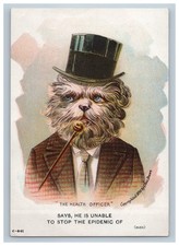 1890 Anthropomorphic Dog