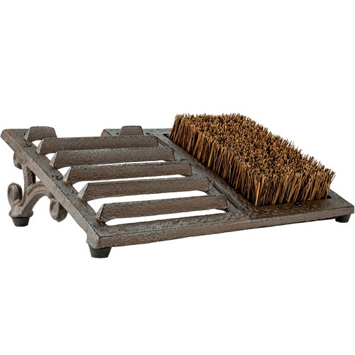 Vintage cast iron - boot, scraper