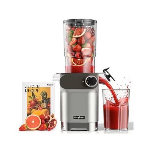 Anybear cold press juicer - press, 200w