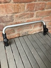 Out N About Double Parent Handle Bar (Silver Chassis) - No Foam - Plus Hinges