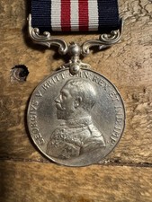 WW1 Military Medal GV name erased