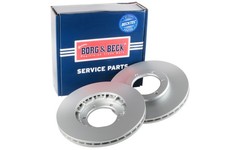 2x Brake Discs Pair Vented fits TAXI TX 2.8D Front 2015 on VM428R 278mm Set B&B