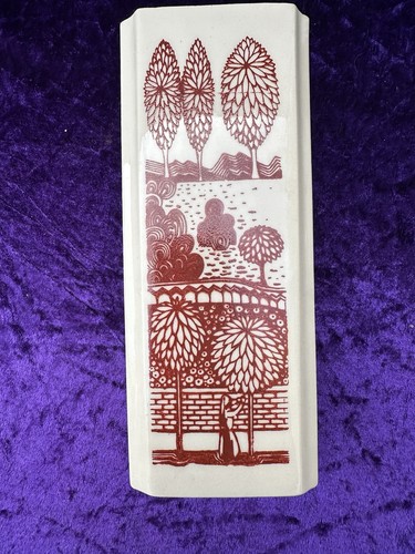 Vtg radiator ceramic tray - radiator,