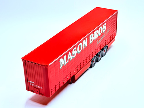 Corgi tri axle curtainside - tri-axle,
