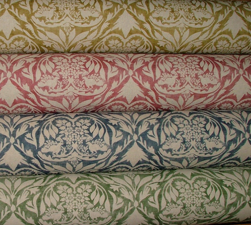 Moorland bird linen and cotton - bird,
