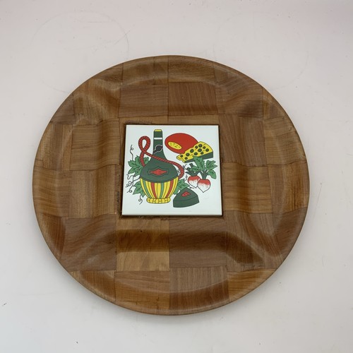 Vintage serving platter tray - platter,