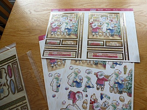 Hunkydory xmas decoupage