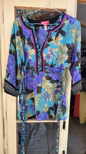 Monsoon blue purple floral - monsoon,
