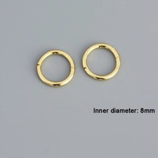 9CT GOLD SLEEPER HOOP EARRINGS
