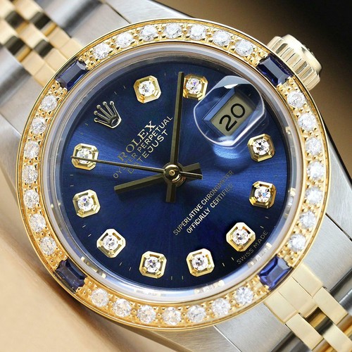 Rolex ladies datejust - rolex, 69173