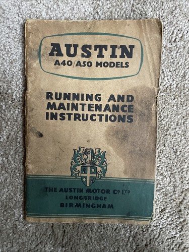 Austin a40 a50 - austin, a40/a50