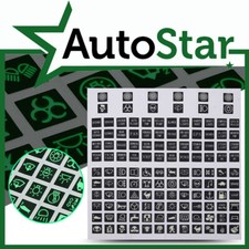 132 X Fuse Box / Switch Stickers Labels Decal Instrument Board Car Boat Panel