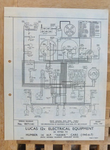 Original lucas humber - 14, h.p