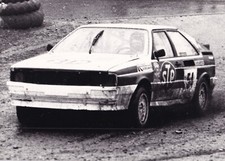 AUDI CAR No.54, 1982 BRITISH RALLY CROSS GRAND PRIX, PHOTOGRAPH.