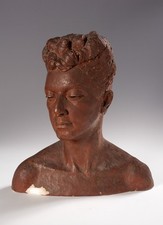 Head of a Woman by Nina Grey