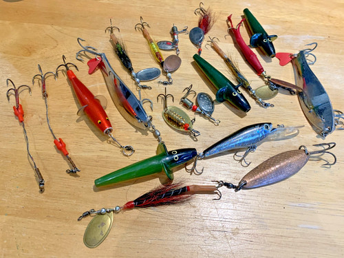 Fishing lures and spinners - lures, +