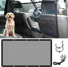 Black dog guard for car - dog, boot