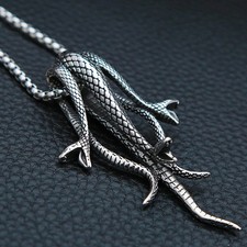 Viking Hydra Serpent Pendant
