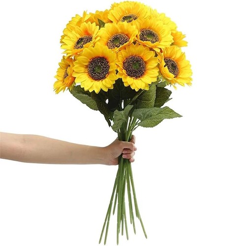 Artificial sunflower flowers - sunflower,
