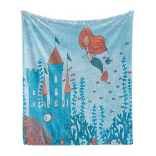 Mermaid Soft Flannel Fleece