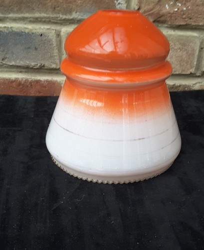 Vintage glass lampshade - ,