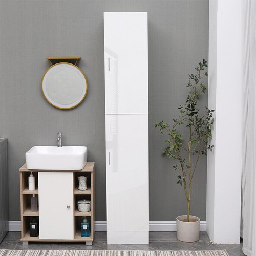 High gloss doors bathroom - high,