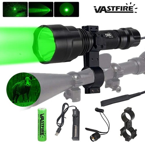 Long range red led flashlight - long,