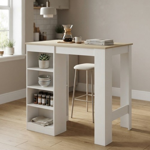 Versatile beige dining - beige, bar