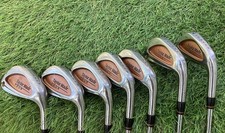 Taylormade Burner Tour Iron Set 4 To Wedge R80 Steel Shafts Super Rare Set