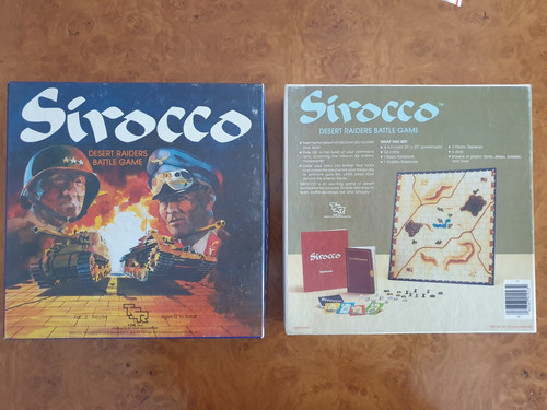 Sirocco board game - sirocco, tsr