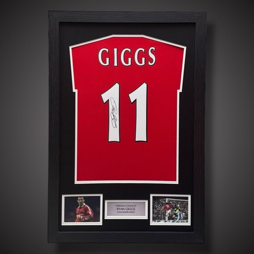 Ryan giggs hand signed - ryan,