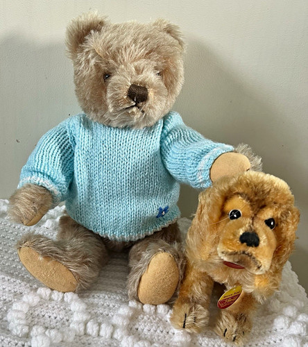 Steiff mohair caramel - steiff,